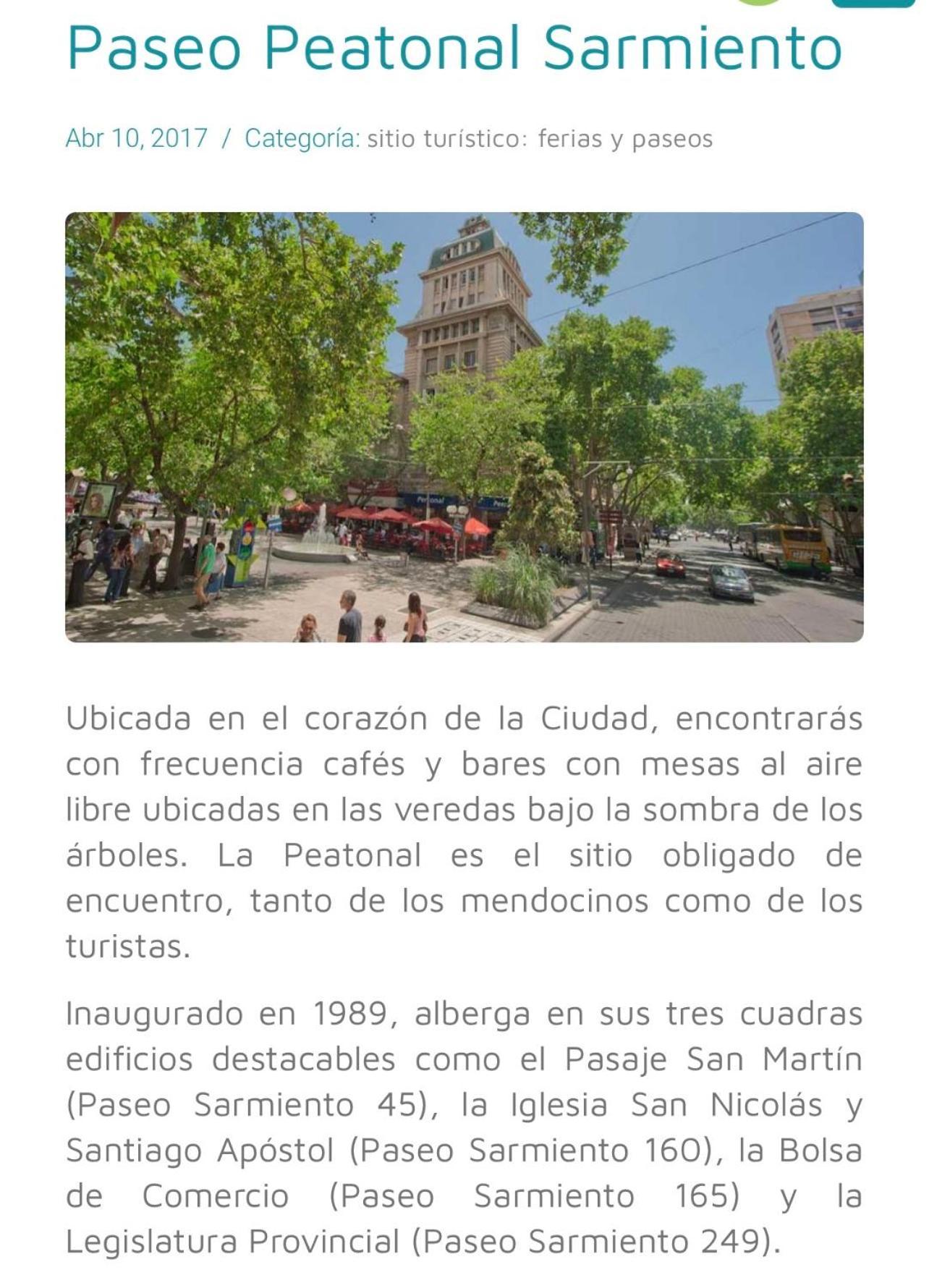 Mendoza Suites 3 -Parking Disponible- Eksteriør billede
